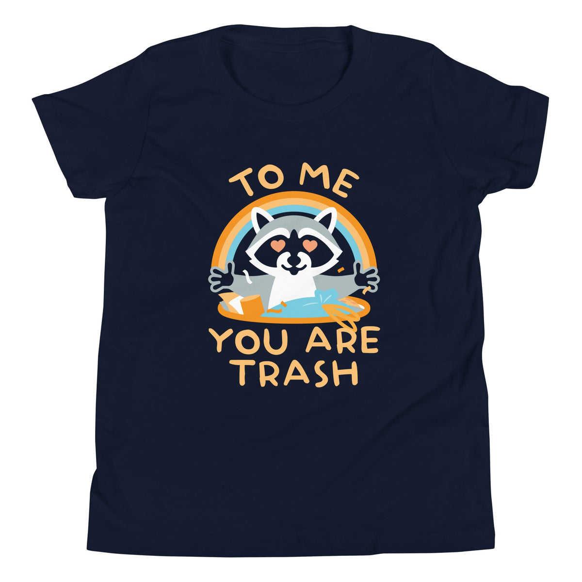 To Me You Are Trash Kid's Youth Tee product image 2