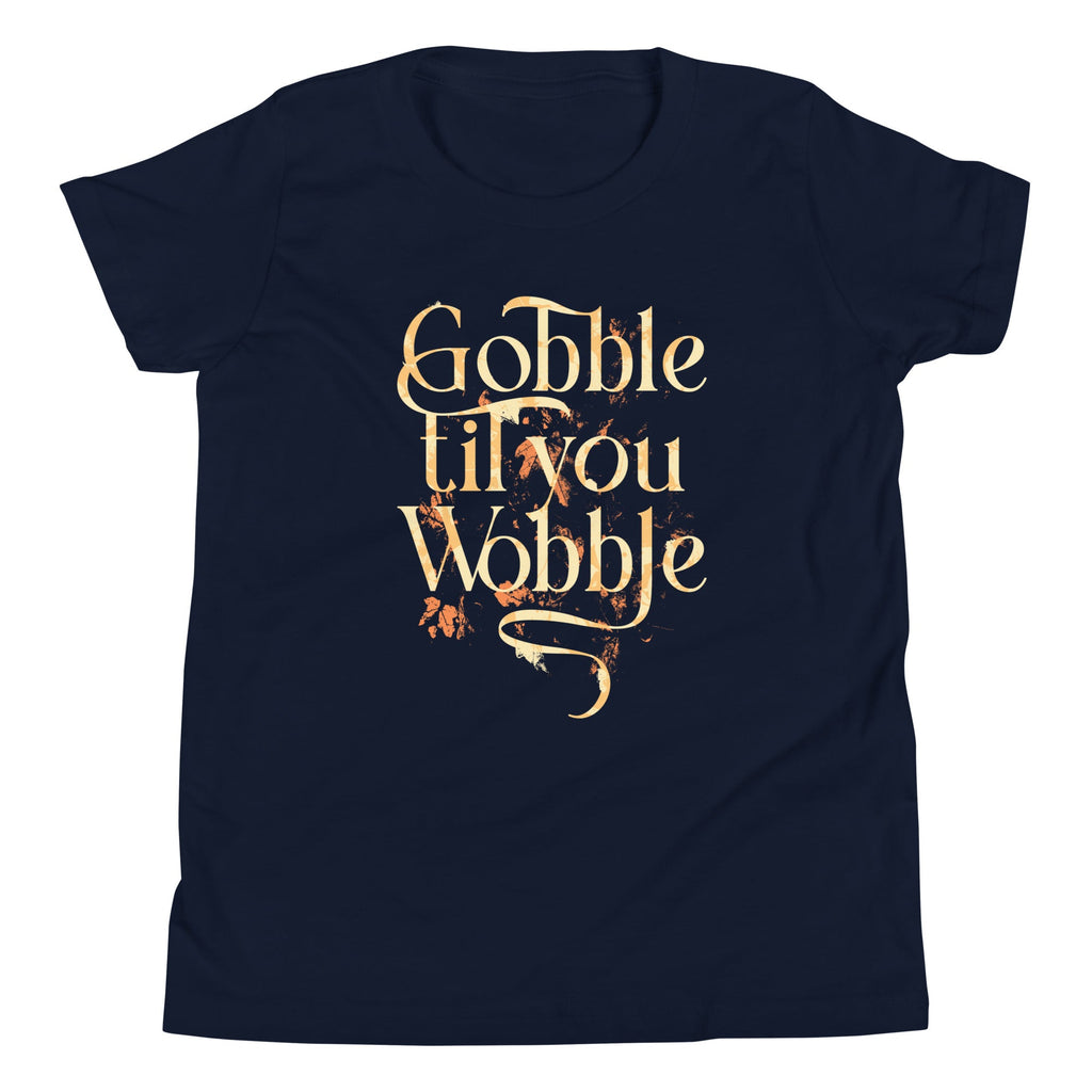 Gobble Til You Wobble Kid's Youth Tee product image 3