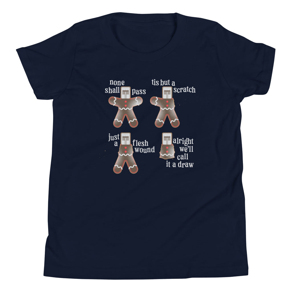 Alright We'll Call It A Draw Gingerbread Kid's Youth Tee product image 2