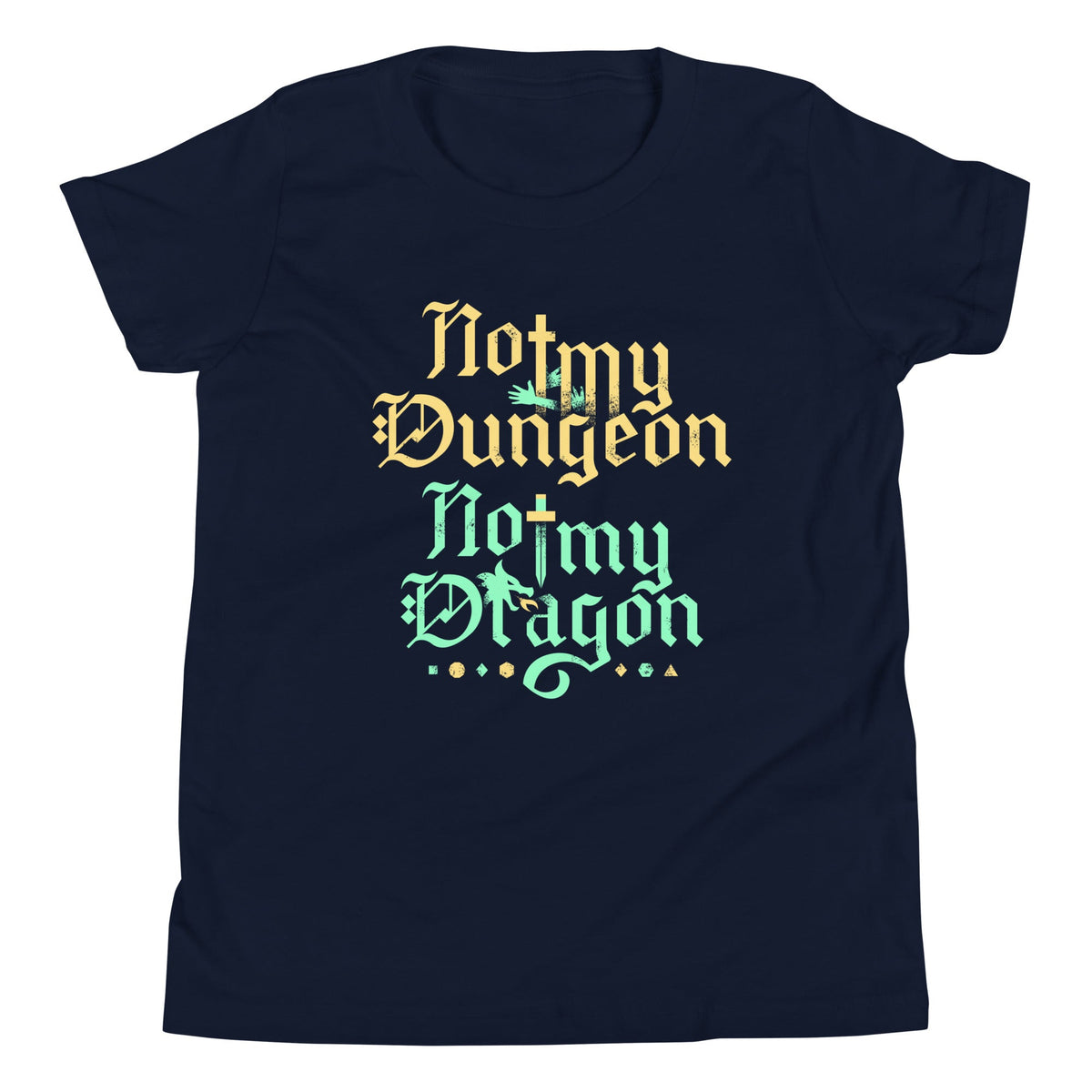 Not My Dungeon My Dragon Kid's Youth Tee product image 2