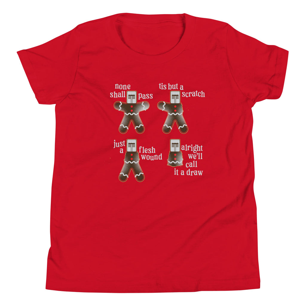 Alright We'll Call It A Draw Gingerbread Kid's Youth Tee product image 3