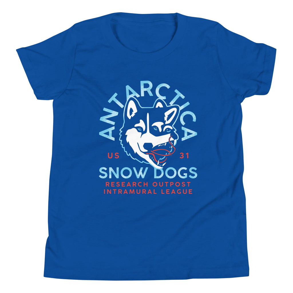 Antarctica Snow Dogs Kid's Youth Tee product image 5