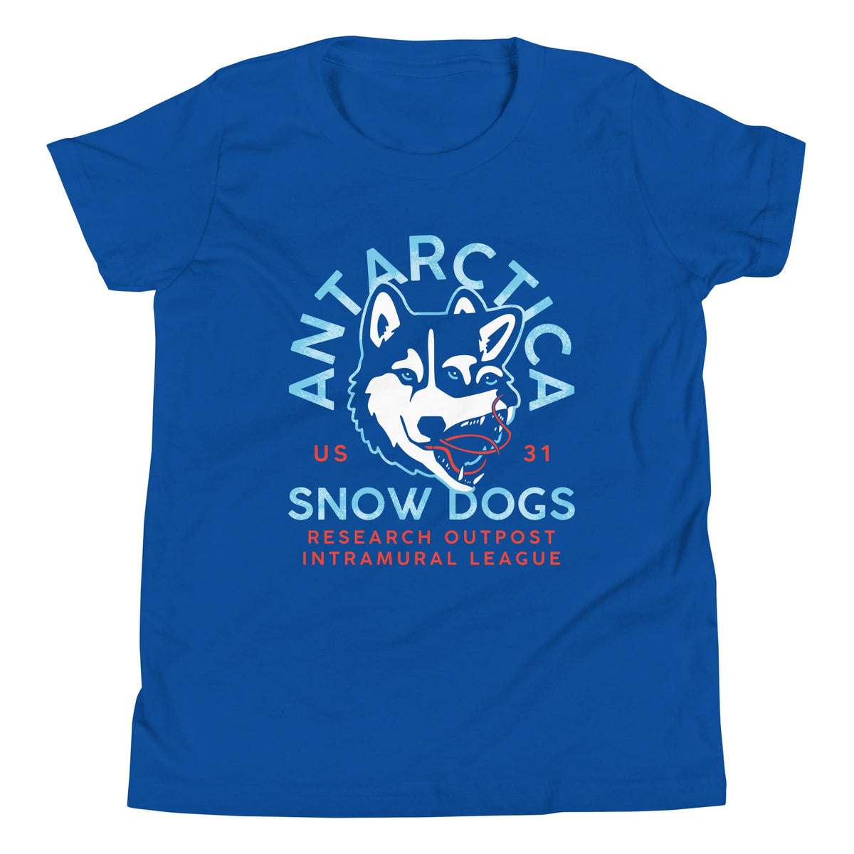 Antarctica Snow Dogs Kid's Youth Tee product image 5