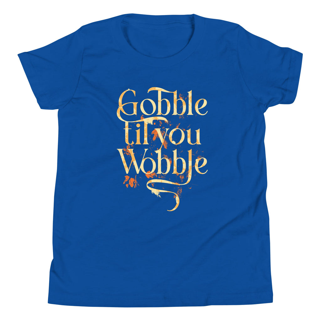 Gobble Til You Wobble Kid's Youth Tee product image 5