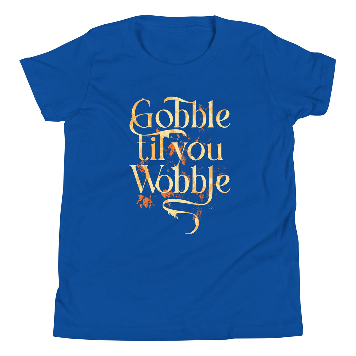 Gobble Til You Wobble Kid's Youth Tee product image 5