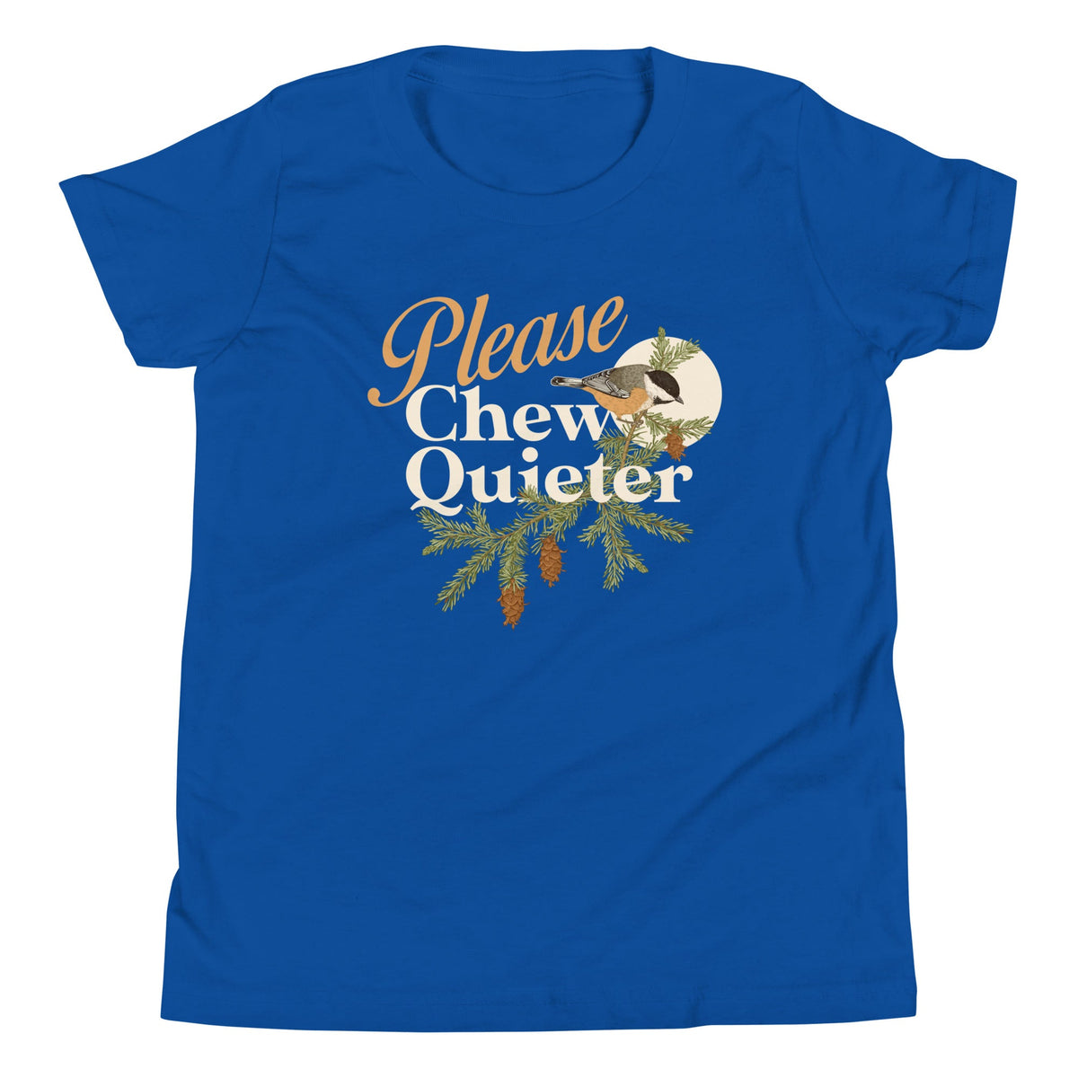 Please Chew Quieter Kid's Youth Tee product image 6
