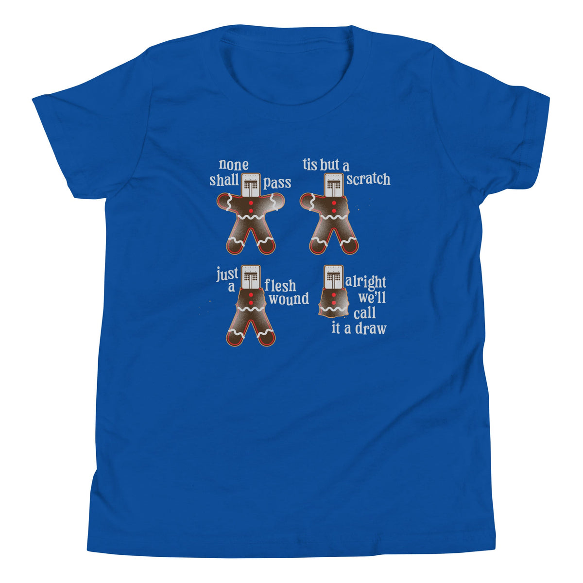 Alright We'll Call It A Draw Gingerbread Kid's Youth Tee product image 4